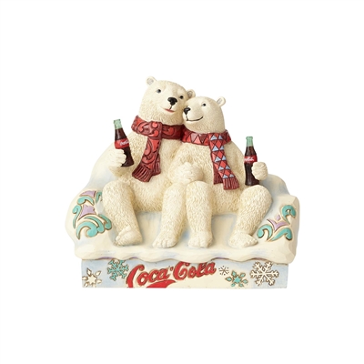 Jim Shore - Coke Polar Bear Couple - 4059475