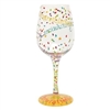 Congratulations Wine Glass