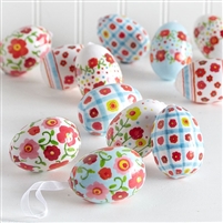 Decorated Easter Eggs - Bag of 12 - 2.5"