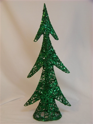 Decorative Green Glitter Tree