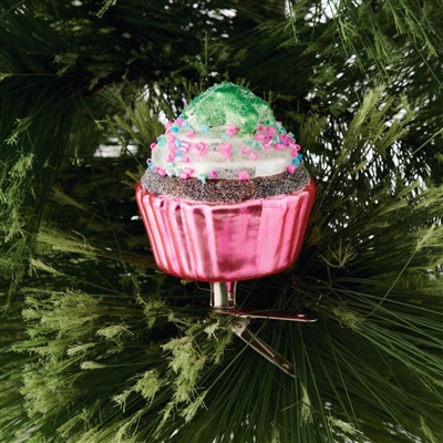 Department 56 - Cupcake Clip Ornament