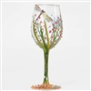 Dragonfly Party Wine Glass