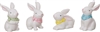 Easter Bunny Figurines - Set of 4
