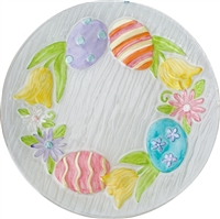 Easter Parade Fused Glass Plate