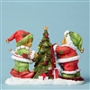 Cherished Teddies - Elves Decorating Tree - 4053453