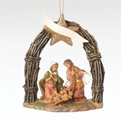 Roman - Fontanini 2018 Event Holy Family Personalizable Ornament