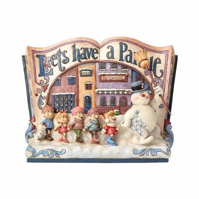 Jim Shore Frosty the Snowman Storybook Figurine