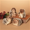 Gerson - Fur and Sisal Hedgehog Collection - Set of 4