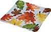 Fused Glass Fall Leaf Plate - 10.25 inch