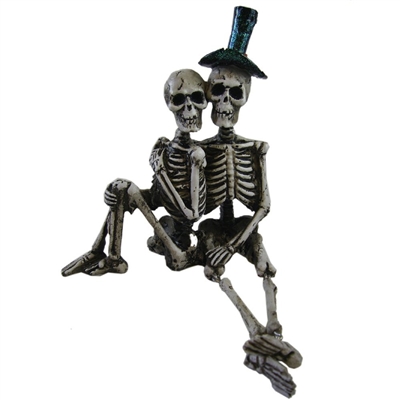 Ganz - Skeleton Couple Shelf Sitter