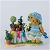 Cherished Teddies -  Girl with Flowers - 1st Prize - CT1201