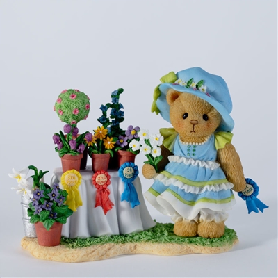 Cherished Teddies -  Girl with Flowers - 1st Prize - CT1201