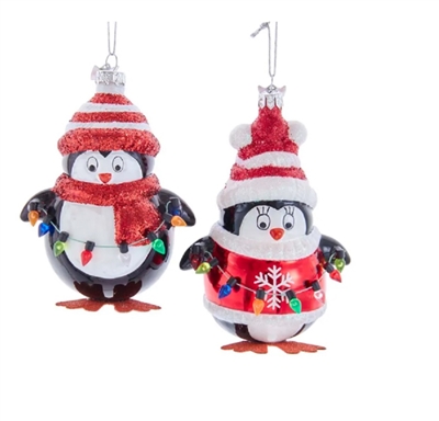 Noble Gems - Glass Penguin Ornament