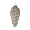RAZ - Glittered Pine Cone Ornament 5.5 inch