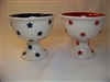 Graces Pantry Stemware - Red, White and Blue - Set of 2