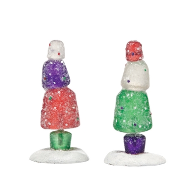 Gumdrop Park Topiaries Set of 2