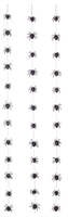 Transpac - Halloween SPIDER Garlands