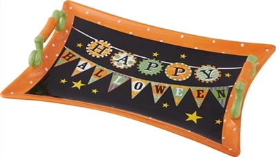 Happy Halloween Serving Tray