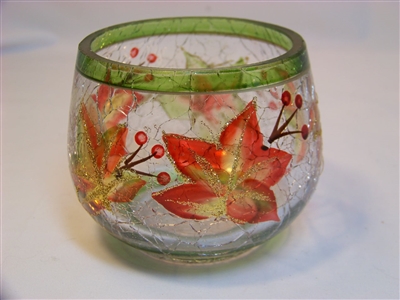 Harvest Votive Holder - Green