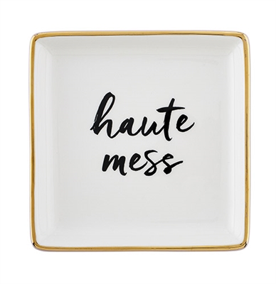 Two's Company Haute Mess Trinket Tray
