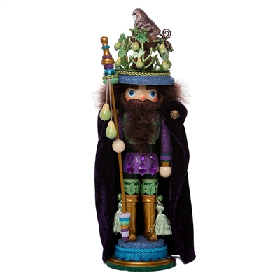 Kurt Adler - Hollywood Partridge in a Pear Tree Nutcracker - 18"