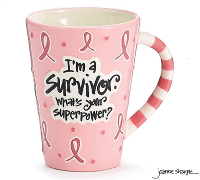 I'm A Survivor - Whats Your Superpower Mug