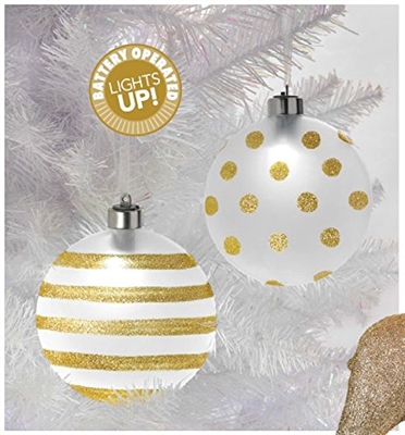 Grasslands Road - Light-up Ornaments - Set of 2