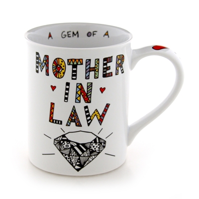 'Mother In Law' 16-ounce Coffee Mug from Our Name Is Mud