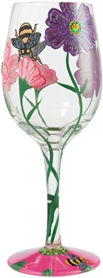 Lolita - My Drinking Garden - 15 oz Wine Glass