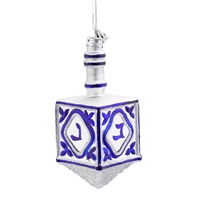 Kurt Adler Noble Gems Hanukkah Dreidel - 4.25 inch