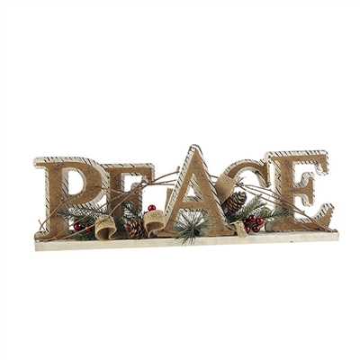 "Peace" Standing Plaque