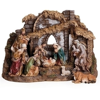 Roman - Joseph Studio - 10 Piece 11 inch Nativity