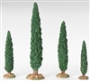 Roman Fontanini - Cypress Trees - Set of 4