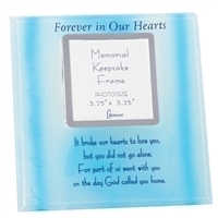 Roman Inc. - 'Forever in Our Hearts' Glass Memorial Photo Frame - Exclusive