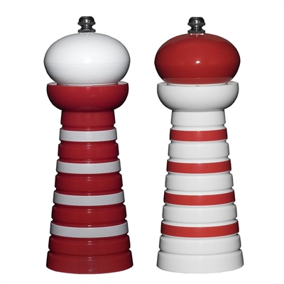 Acrylic Salt and Pepper Mills - Striped