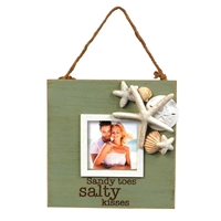 Sandy Toes Salty Kisses Coastal Photo Frame