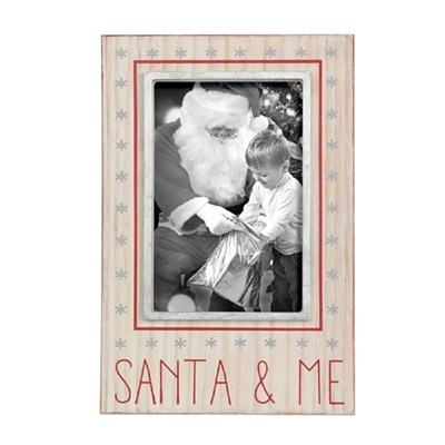 Grasslands Road - "Santa and Me" Picture Frame