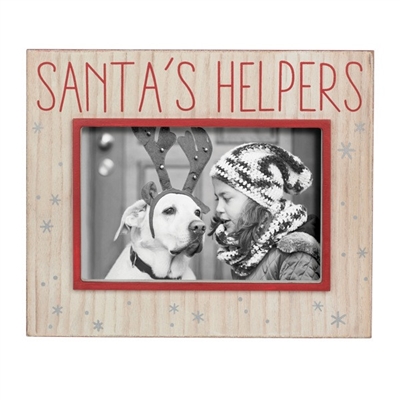 Grasslands Road - "Santa's Helpers" Picture Frame