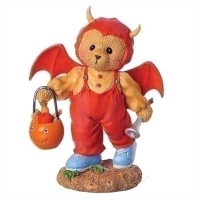 Cherished Teddies - Scarlet Halloween Bat figurine - 132076