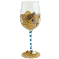 Seaside Wine Glass