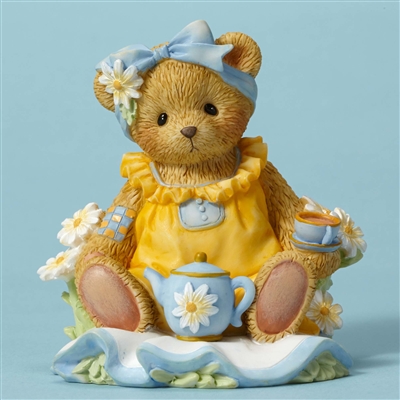 Cherished Teddies - Sitting Down Having Tea