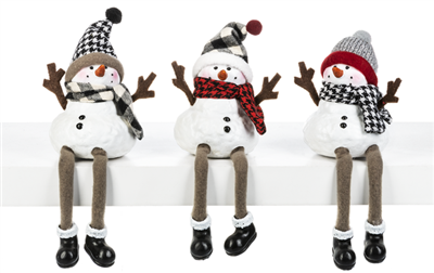 GANZ - Snowman Shelf Sitters - Set of 3