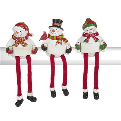 GANZ - Snowmen Shelf Sitters