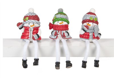 GANZ - Snuggly Snowmen Shelf Sitters