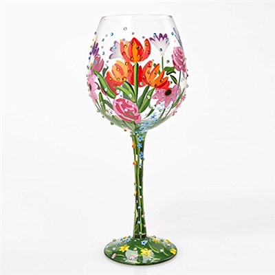 Spring Blinge - Super Bling - Wine Glass