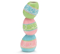 Stacked Easter Eggs Vase