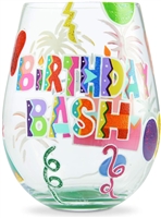 Lolita - Stemless Wine Glass - Birthday Bash - 20 Oz