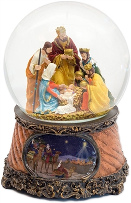Roman - Three Kings Nativity Scene - Dome