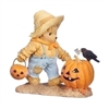 Cherished Teddies - Tommy - Halloween with Pumpkin Figurine  - 132853