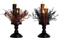 Triple Halloween LED Candle